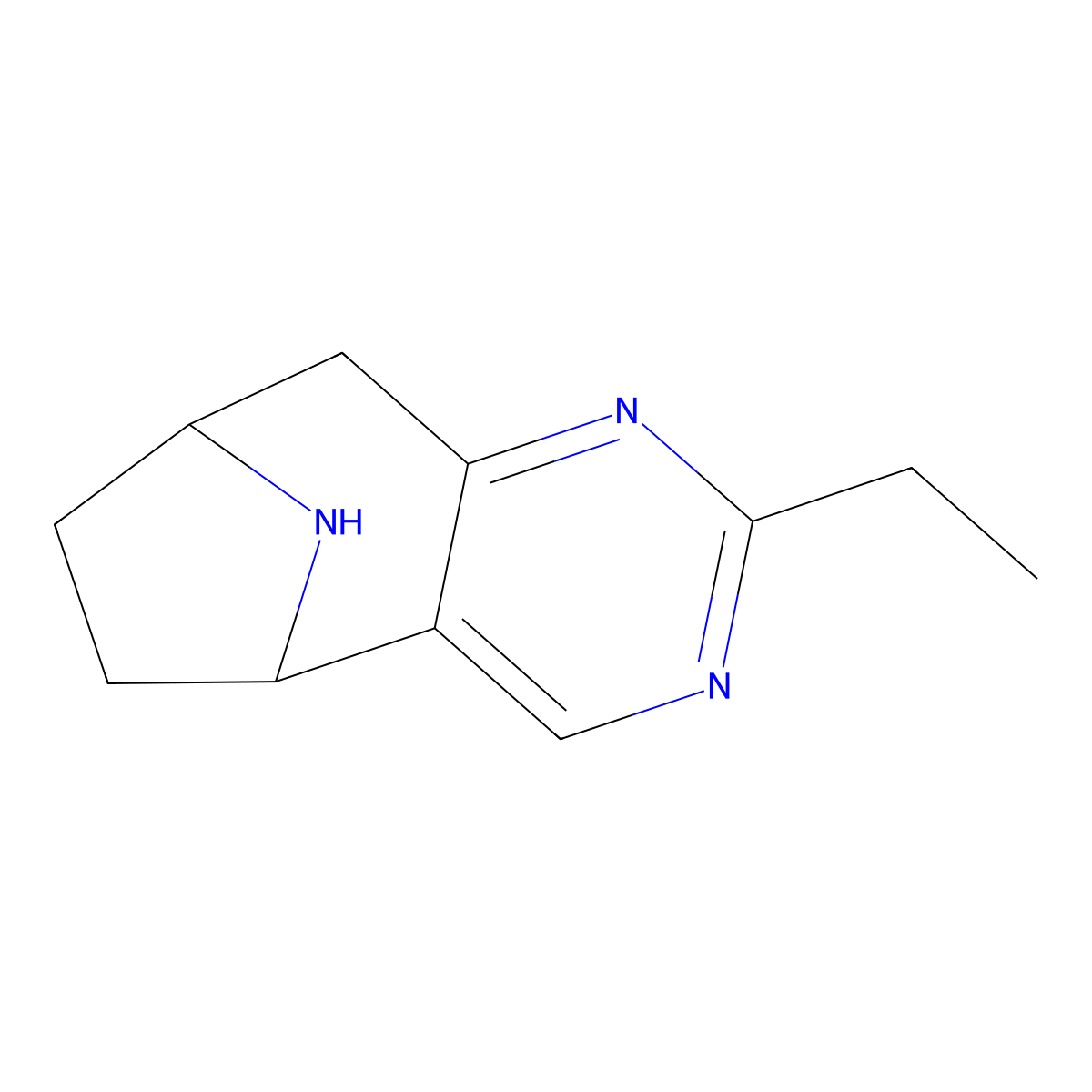 5-Ethyl-4,6,12-triazatricyclo[7.2.1.0,2,7]dodeca-2,4,6-triene molecular structure, CAS 1890489-21-0