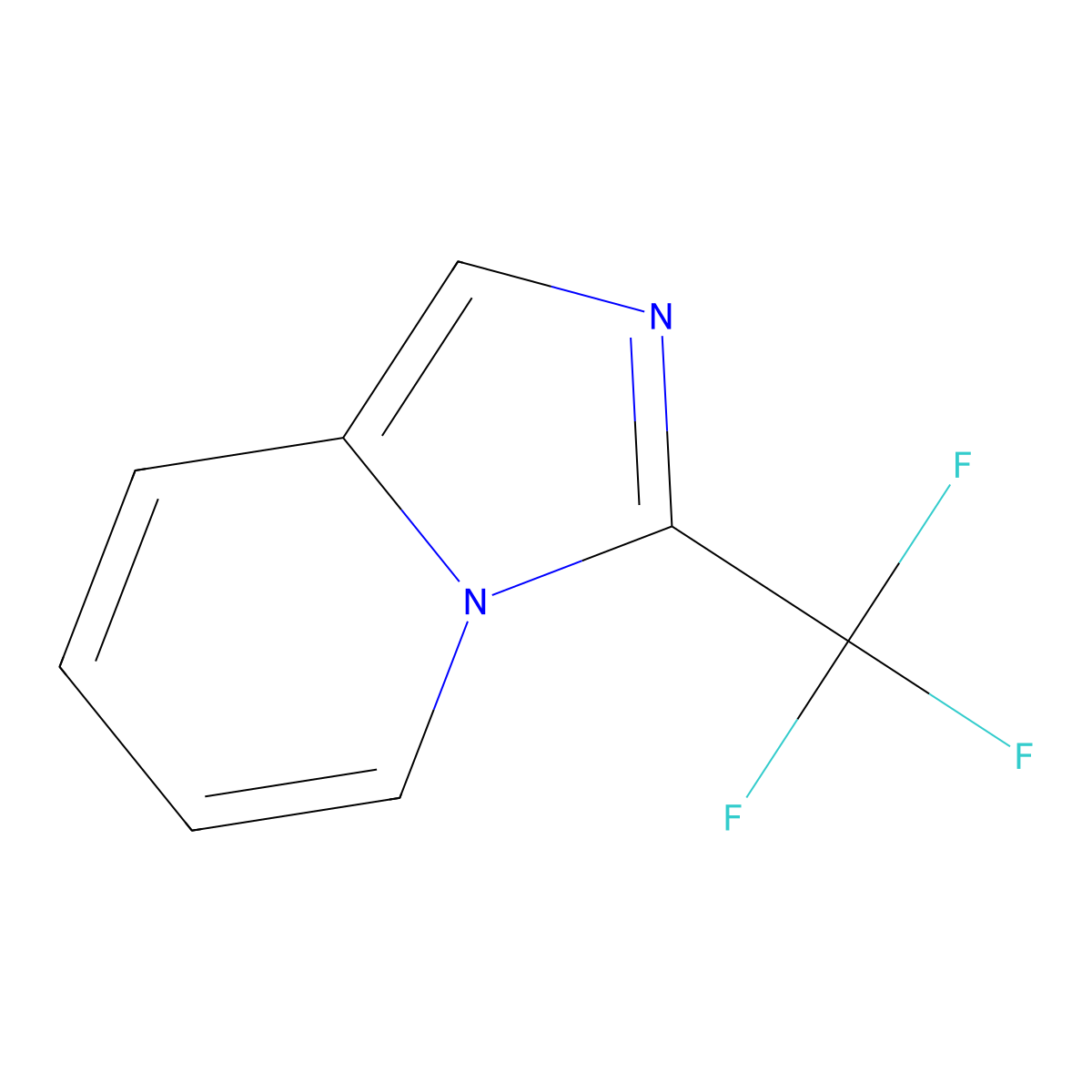 3-(Trifluoromethyl)imidazo[1,5-A]pyridine molecular structure, CAS 1890517-65-3