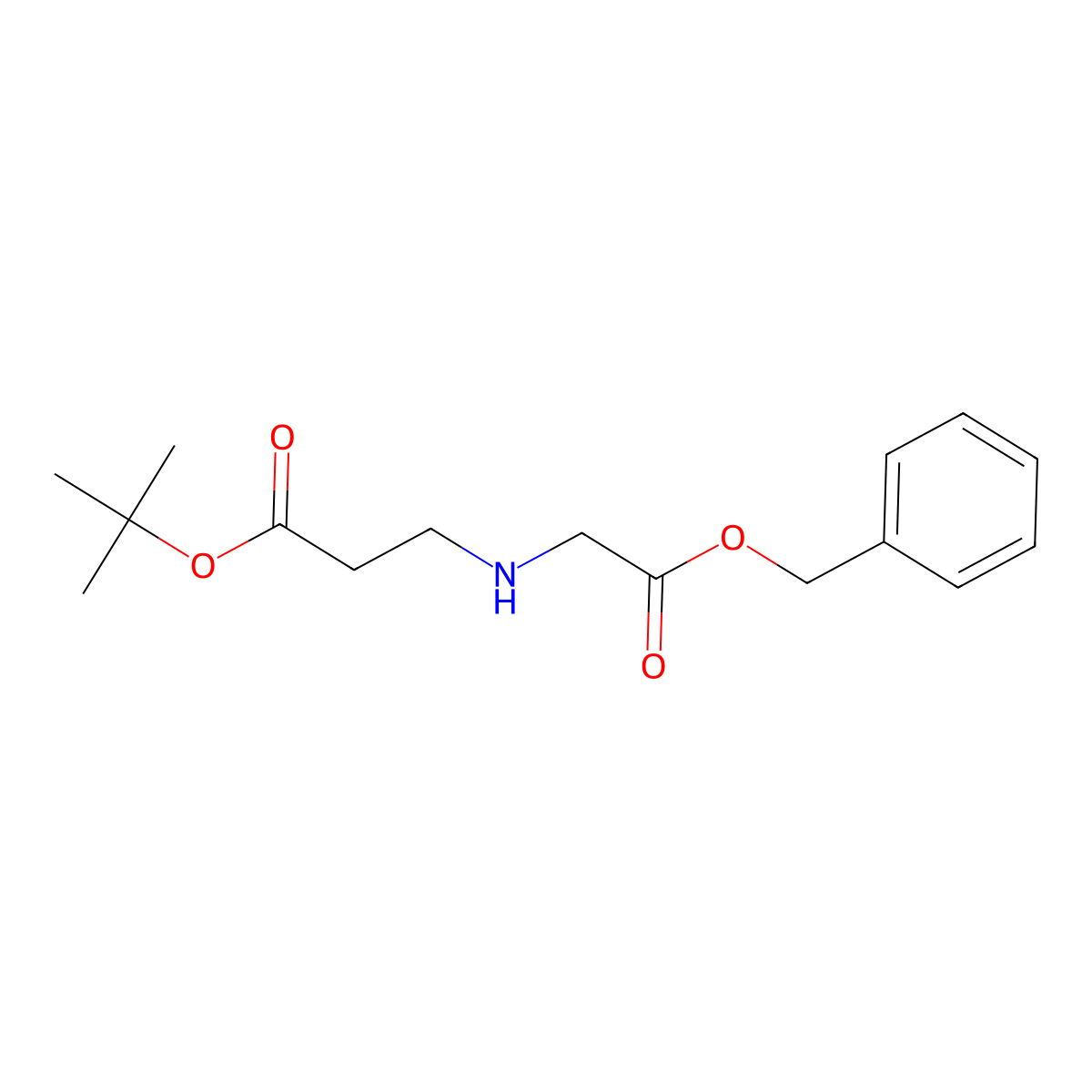 3-(Benzyloxycarbonylmethylamino)propionic acid tert-butyl ester molecular structure, CAS 189056-58-4