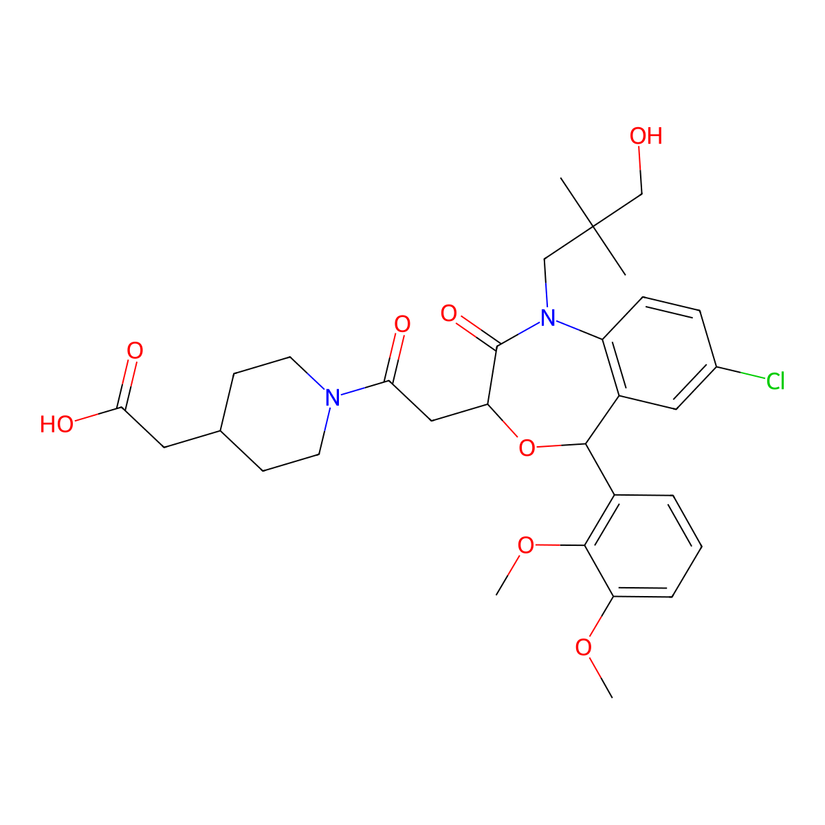 Lapaquistat molecular structure, CAS 189059-71-0