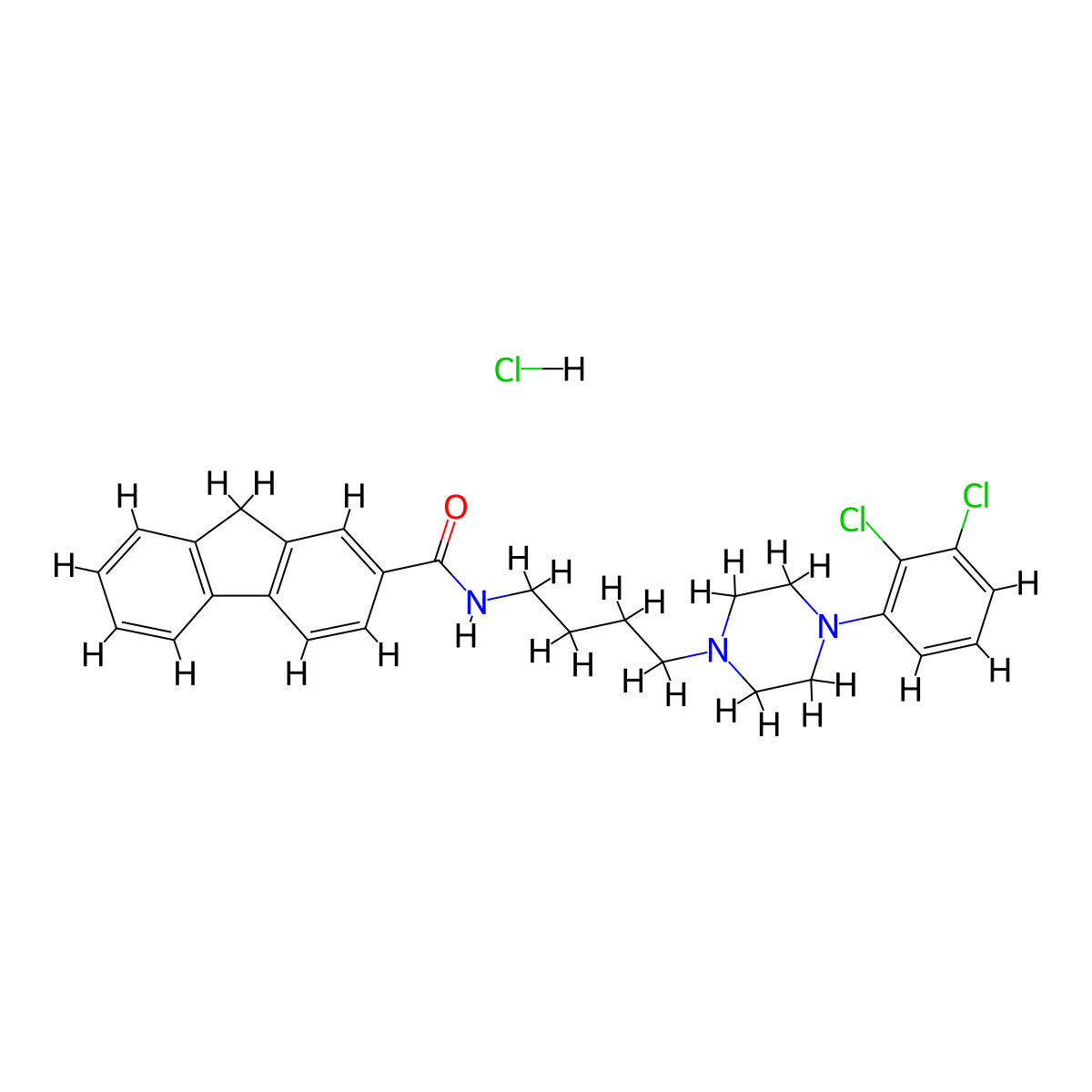 NGB 2904 hydrochloride molecular structure, CAS 189061-11-8