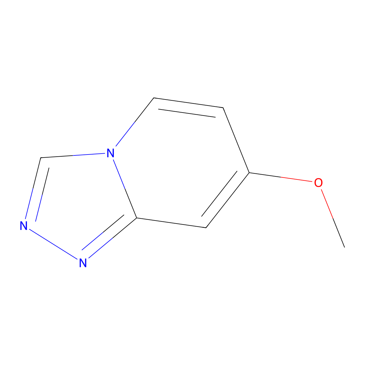 7-Methoxy-[1,2,4]triazolo[4,3-a]pyridine molecular structure, CAS 1890781-90-4