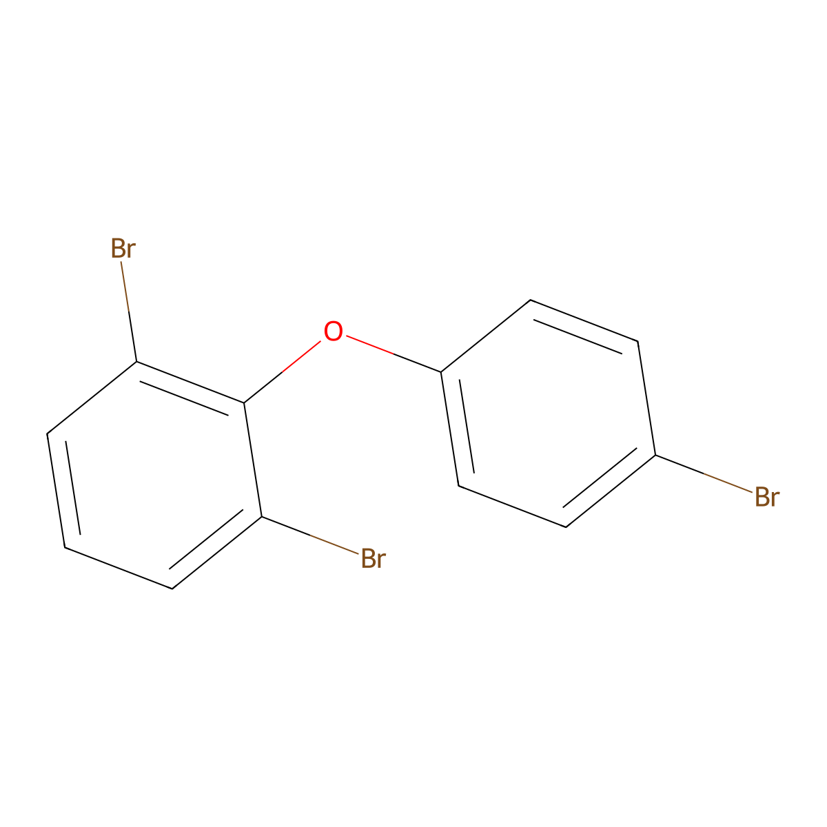 2,4',6-Tribromodiphenyl ether molecular structure, CAS 189084-60-4