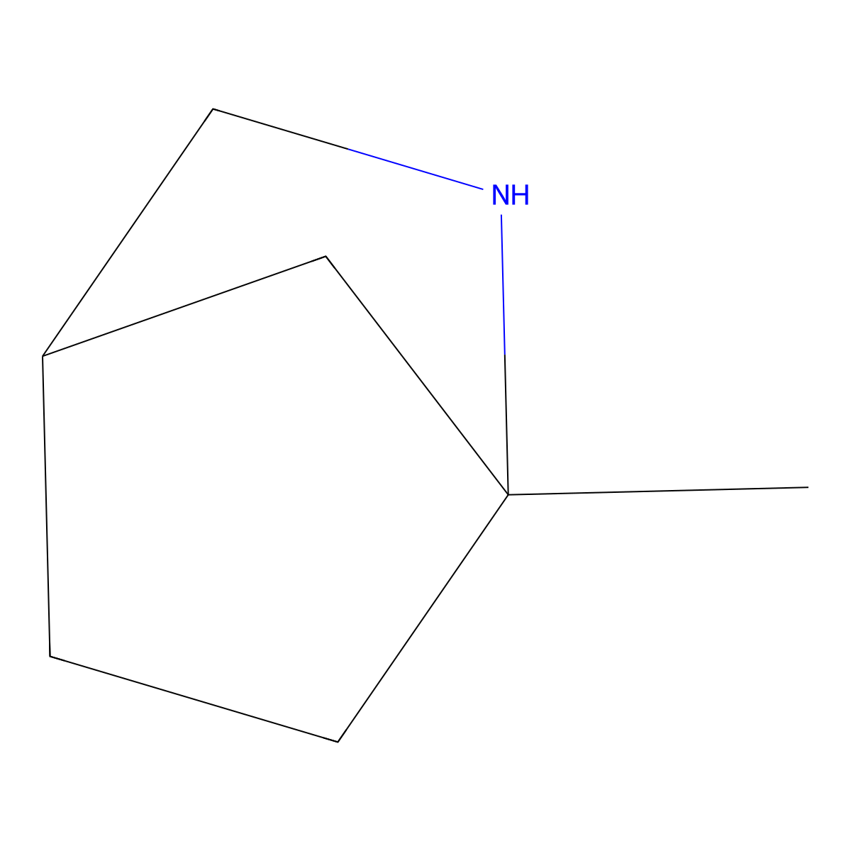 1-Methyl-2-azabicyclo[2.2.1]heptane molecular structure, CAS 1891076-96-2
