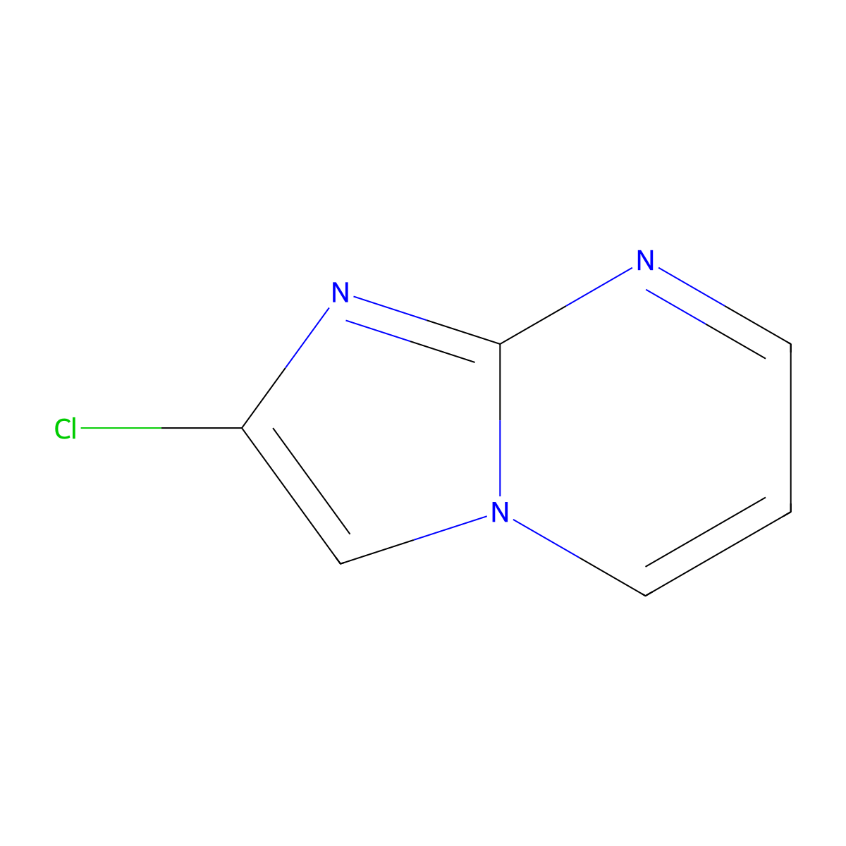 2-Chloroimidazo[1,2-A]pyrimidine molecular structure, CAS 189115-89-7