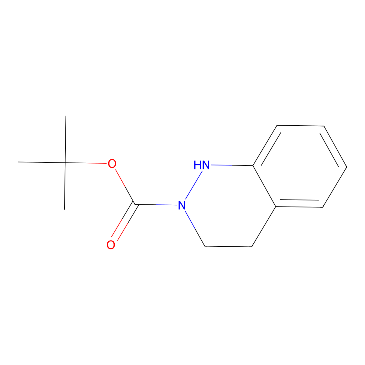 tert-butyl 3,4-dihydrocinnoline-2(1H)-carboxylate molecular structure, CAS 1891258-34-6