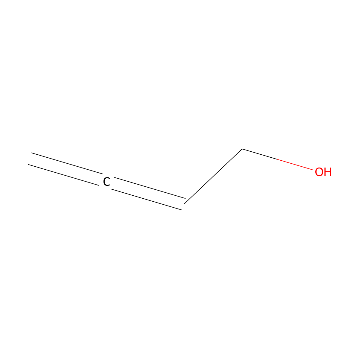2,3-Butadien-1-ol molecular structure, CAS 18913-31-0