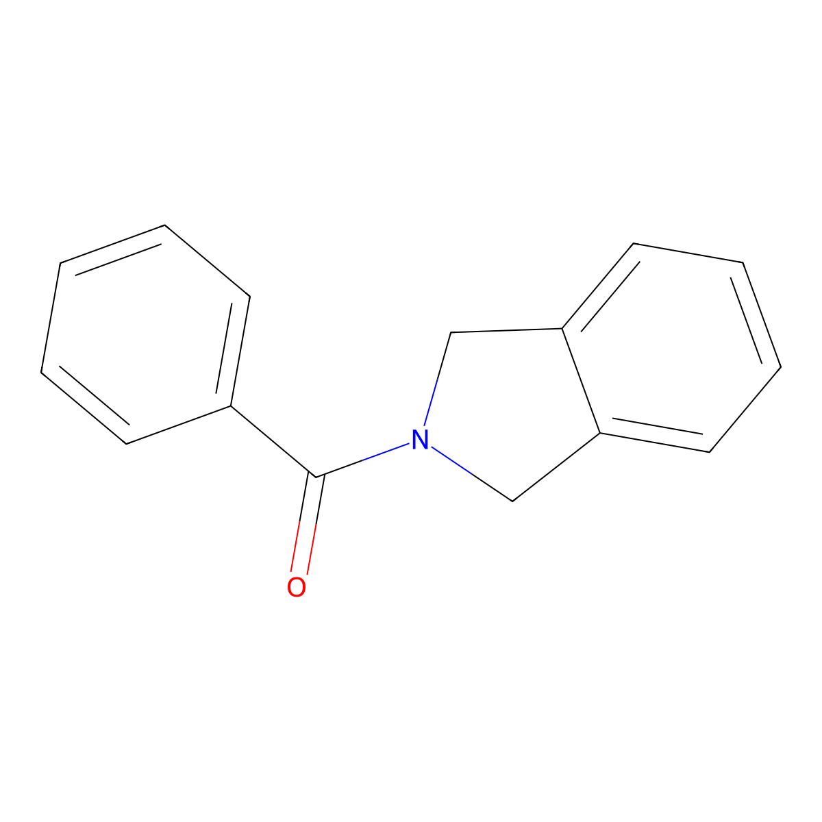 2-Benzoyl-1,3-dihydro-2H-isoindole molecular structure, CAS 18913-39-8
