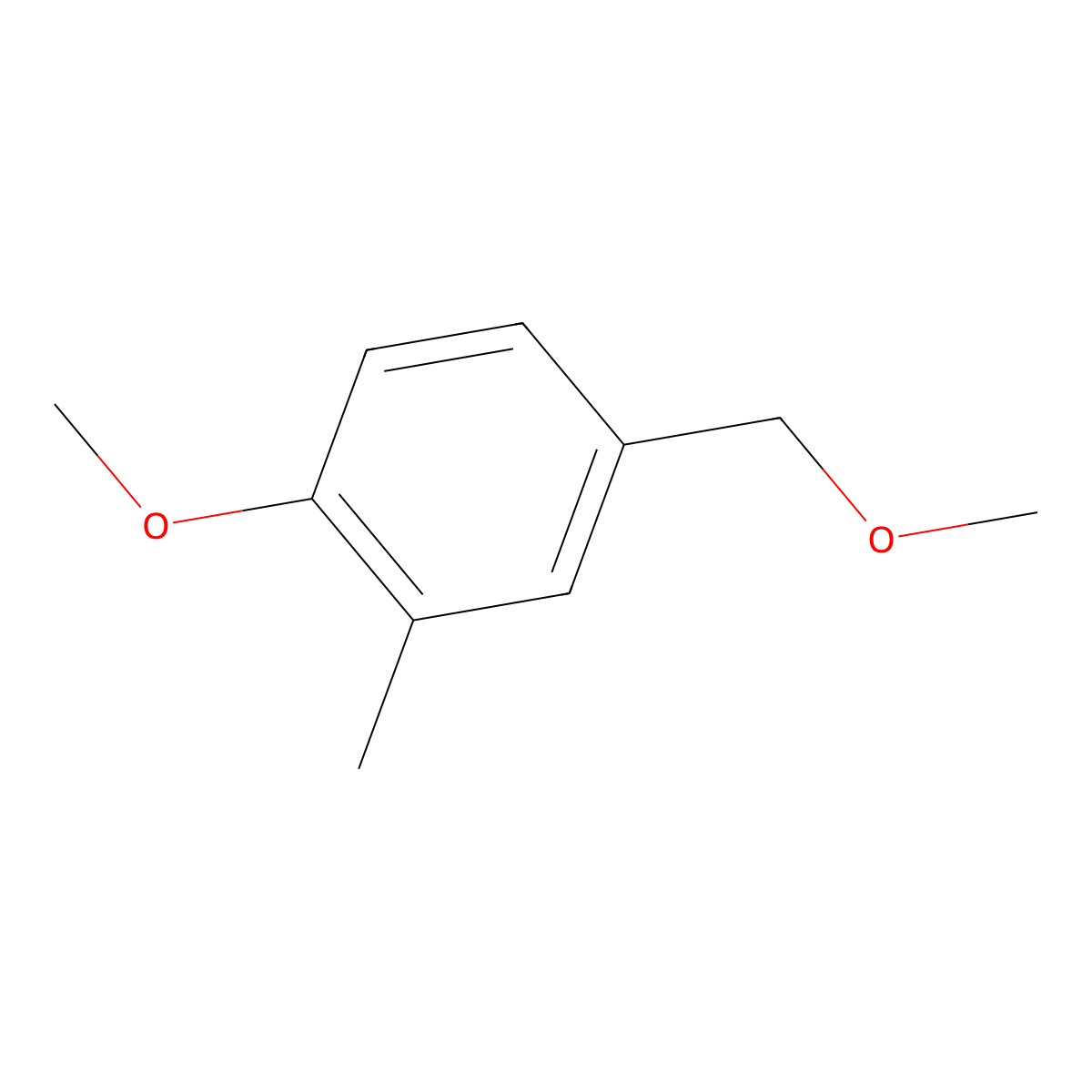 1-Methoxy-4-(methoxymethyl)-2-methylbenzene molecular structure, CAS 1891461-25-8