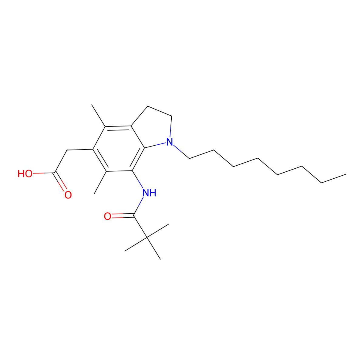 Pactimibe molecular structure, CAS 189198-30-9