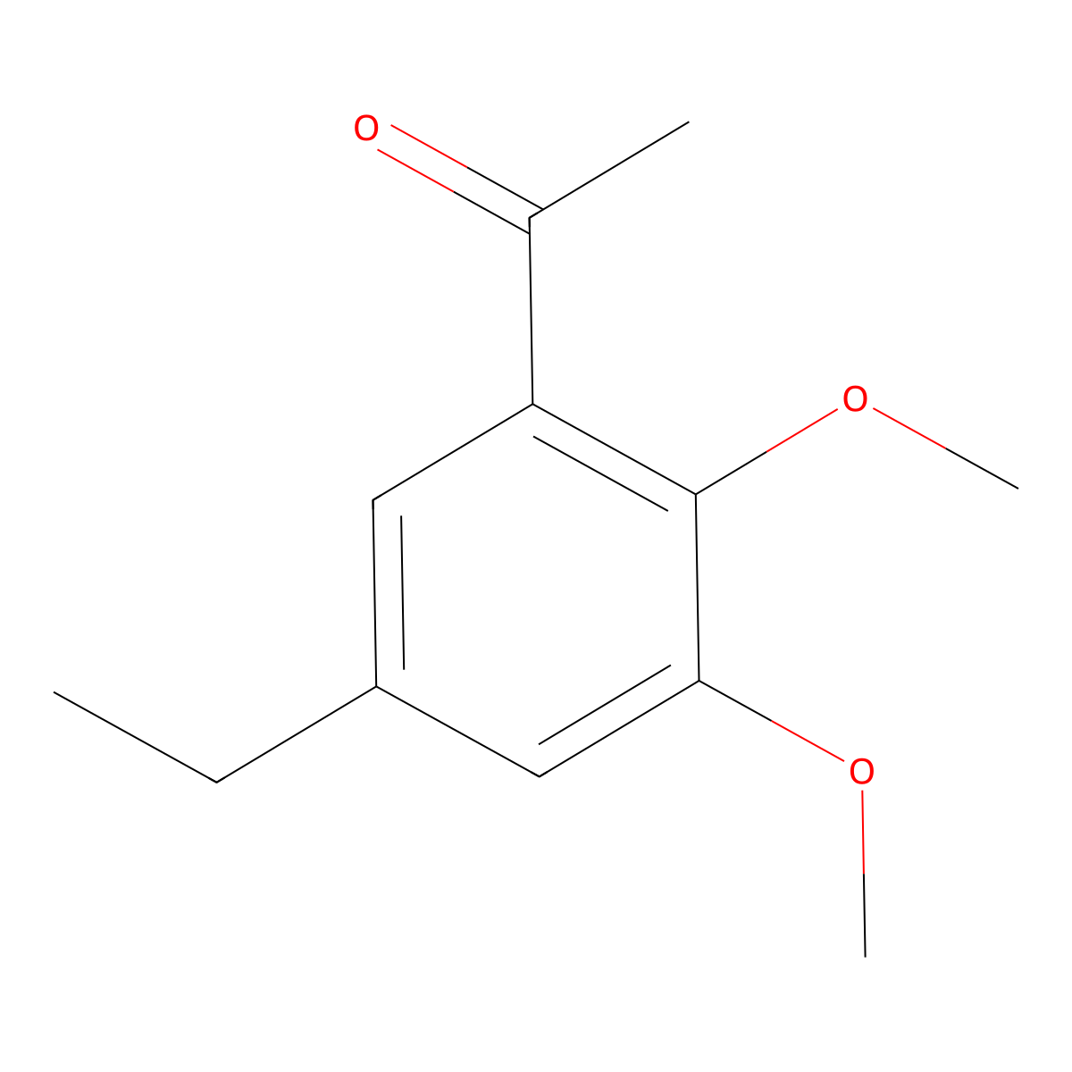 1-(5-Ethyl-2,3-dimethoxyphenyl)ethanone molecular structure, CAS 1892425-66-9