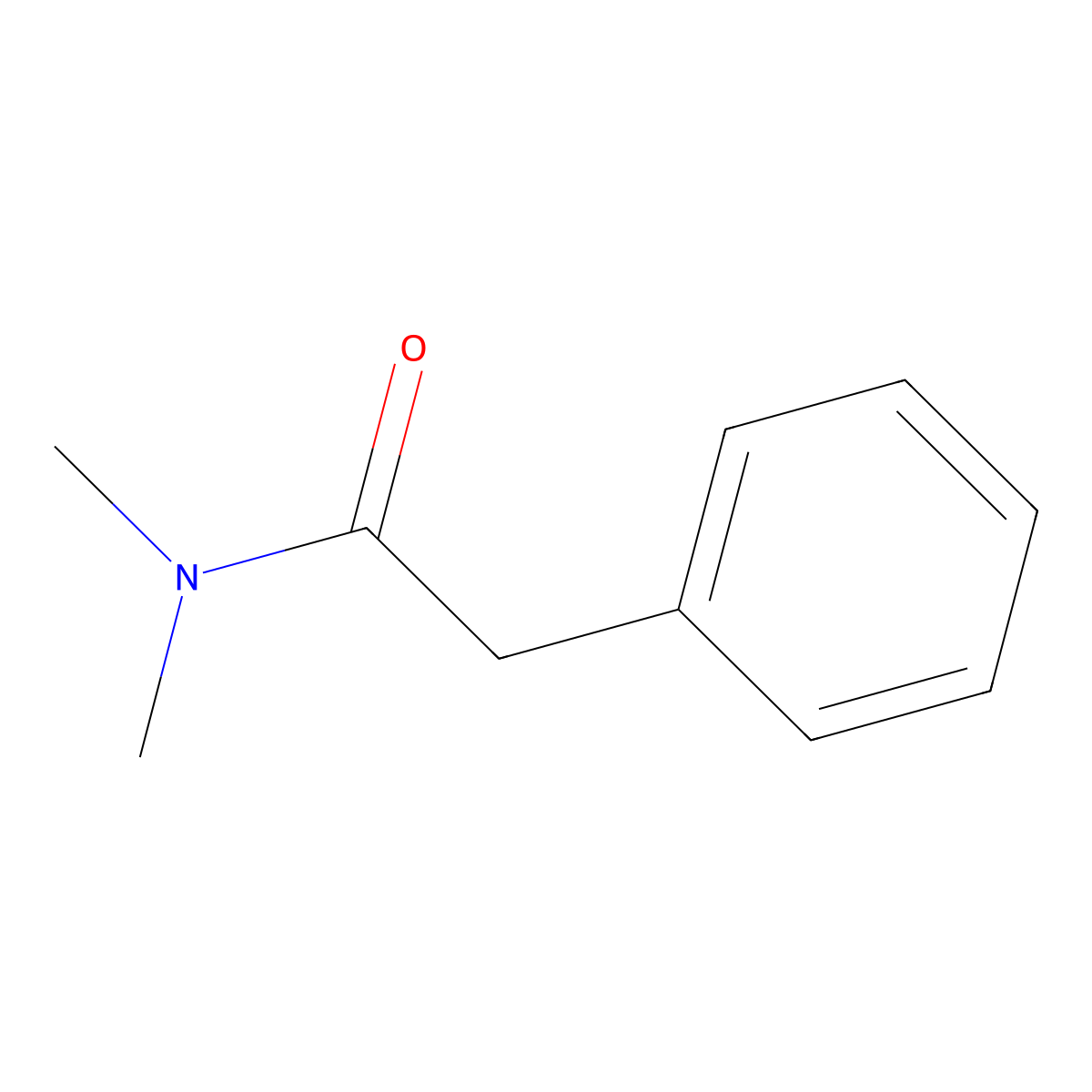 N,N-Dimethyl-2-phenylacetamide molecular structure, CAS 18925-69-4