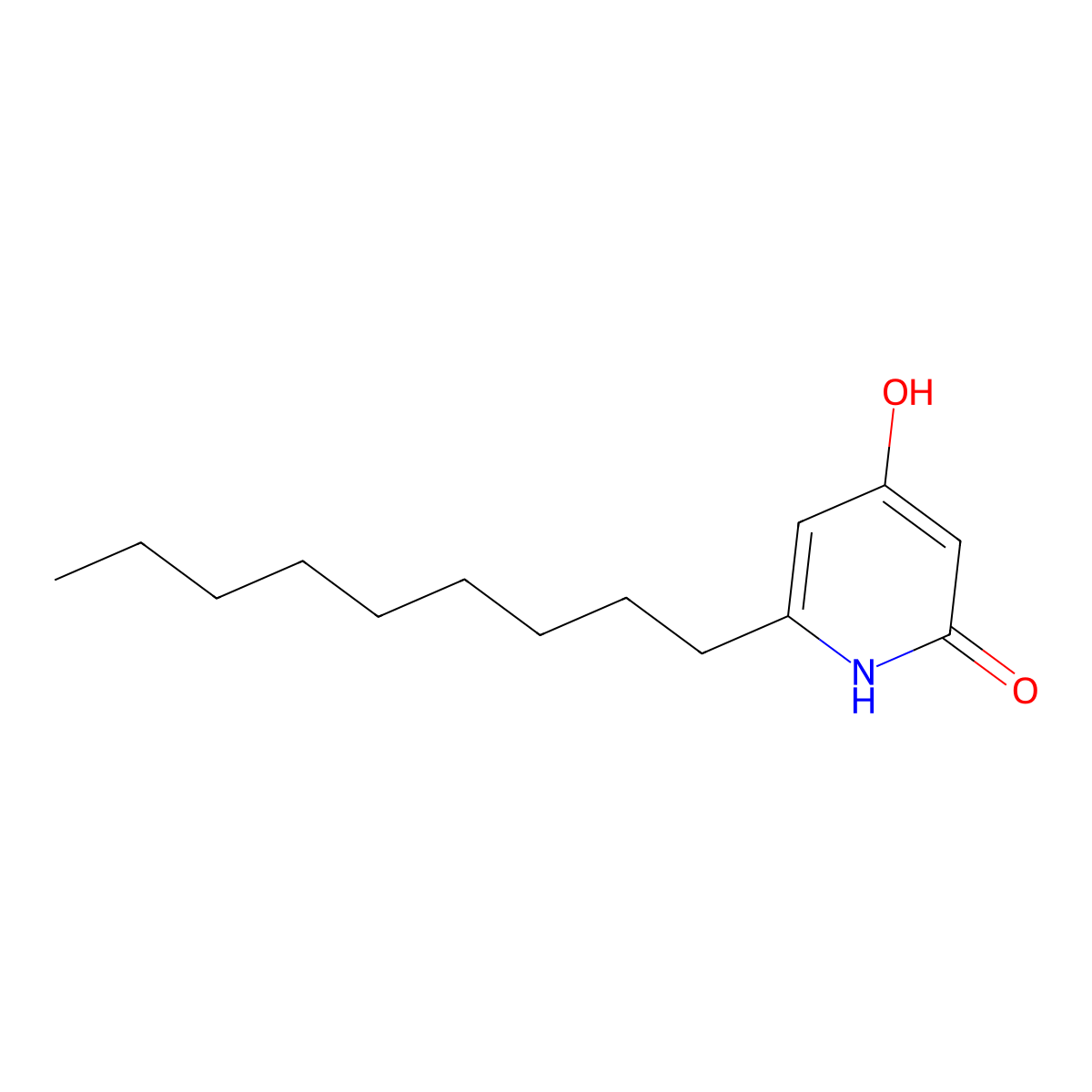 6-Nonylpyridine-2,4-diol molecular structure, CAS 1892576-07-6