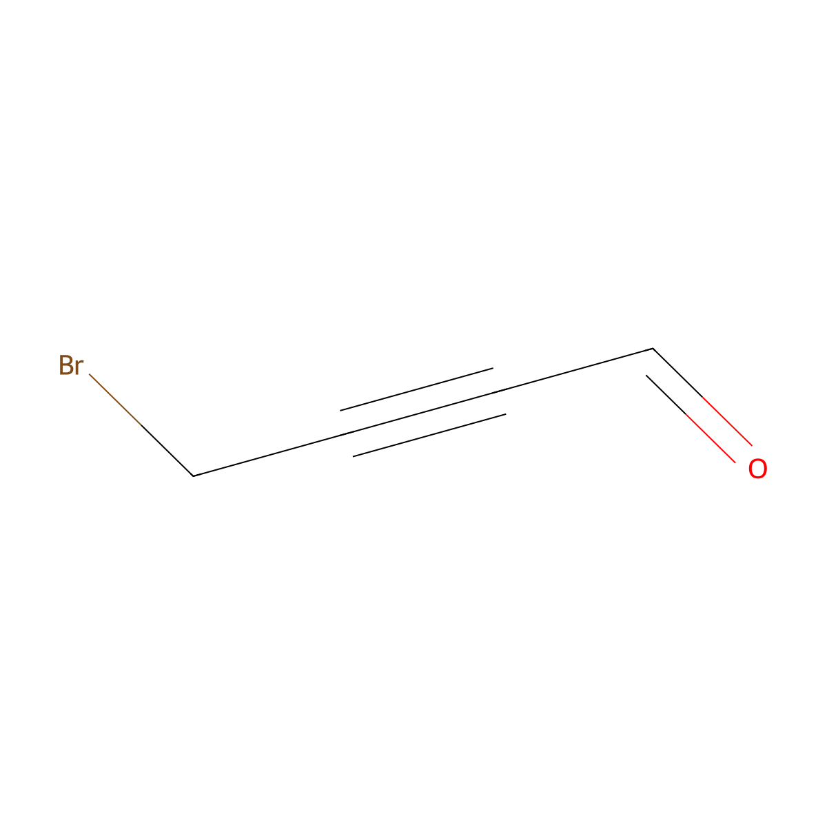 4-Bromobut-2-ynal molecular structure, CAS 18927-27-0