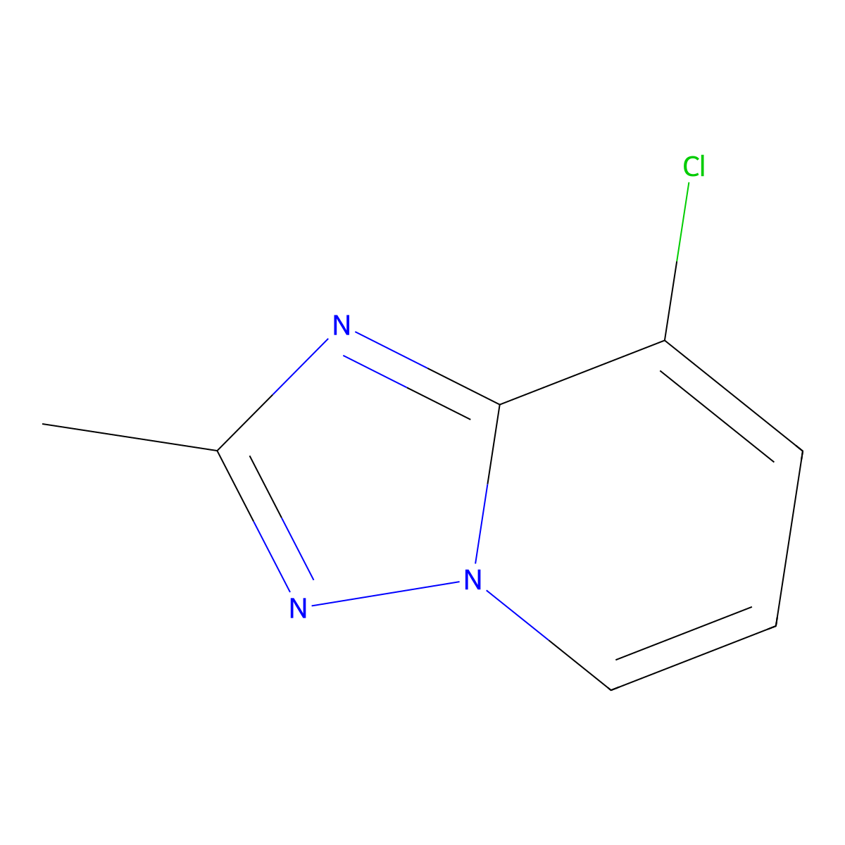 8-Chloro-2-methyl-[1,2,4]triazolo[1,5-a]pyridine molecular structure, CAS 1892914-92-9