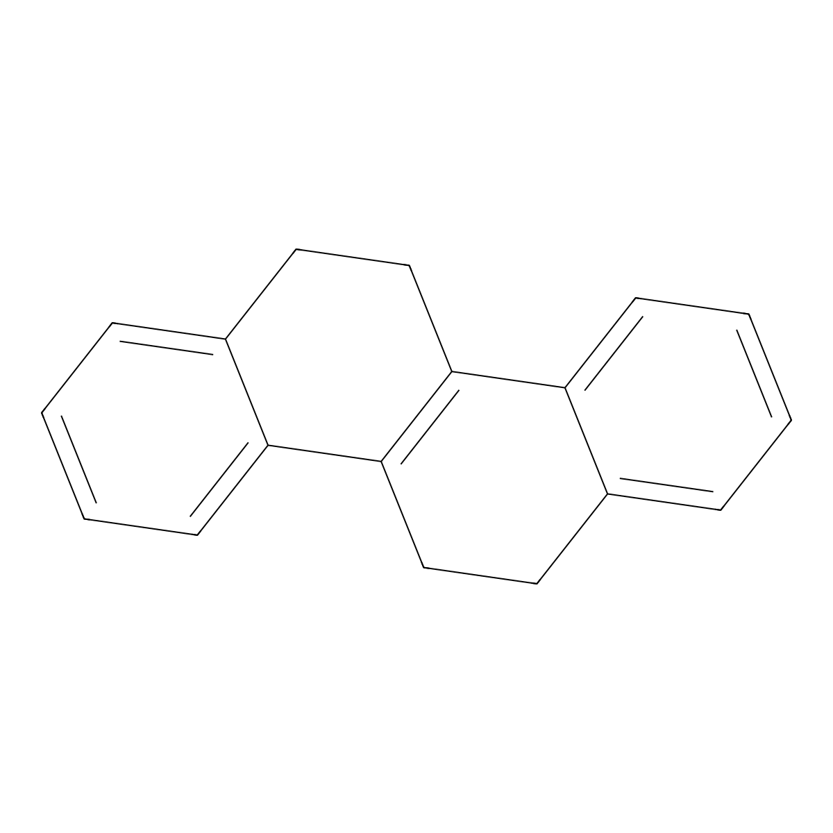 5,6,11,12-Tetrahydrochrysene molecular structure, CAS 18930-97-7