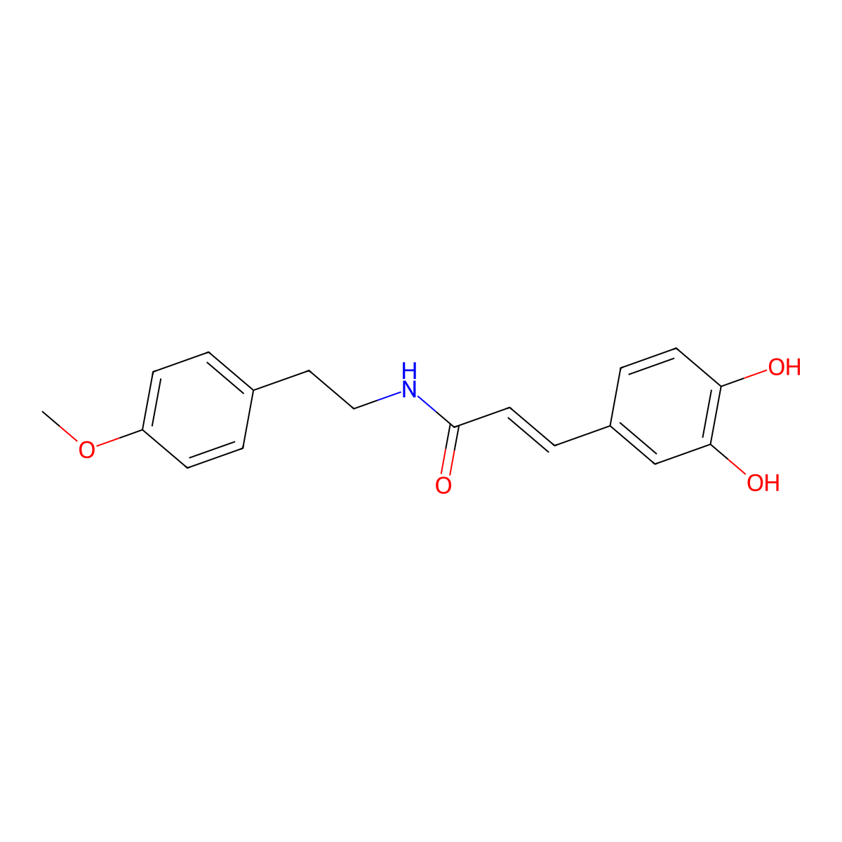 Cuscuta propenamide 1 molecular structure, CAS 189307-47-9