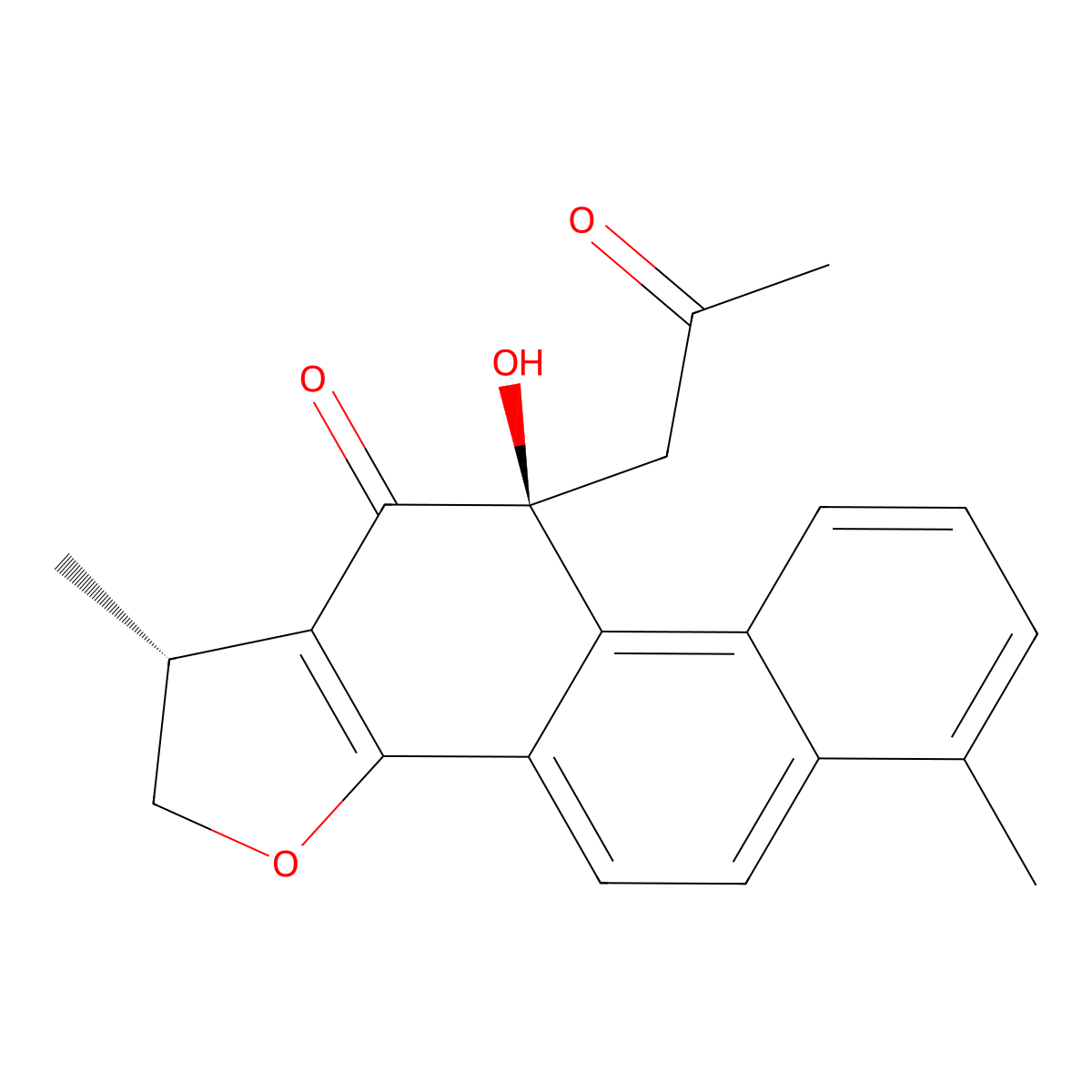 Danshenol A molecular structure, CAS 189308-08-5