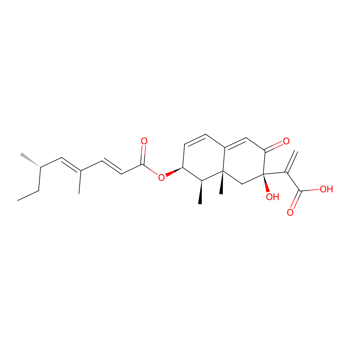 Chaetopenoid B molecular structure, CAS 1893386-00-9