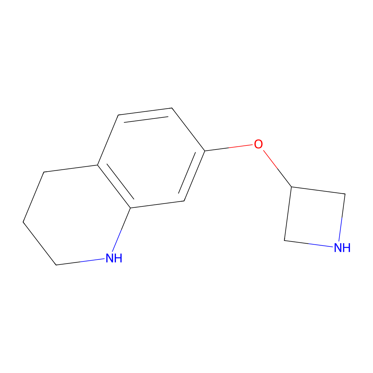 7-(Azetidin-3-yloxy)-1,2,3,4-tetrahydroquinoline molecular structure, CAS 1893462-96-8
