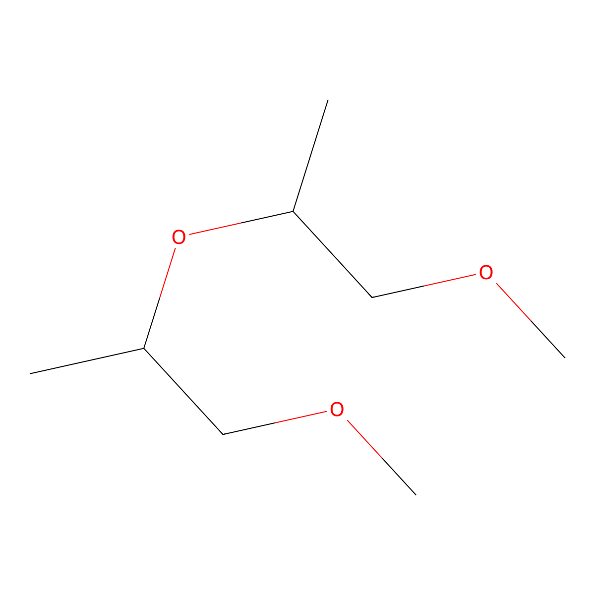 Propane, 2,2'-oxybis(1-methoxy- molecular structure, CAS 189354-80-1