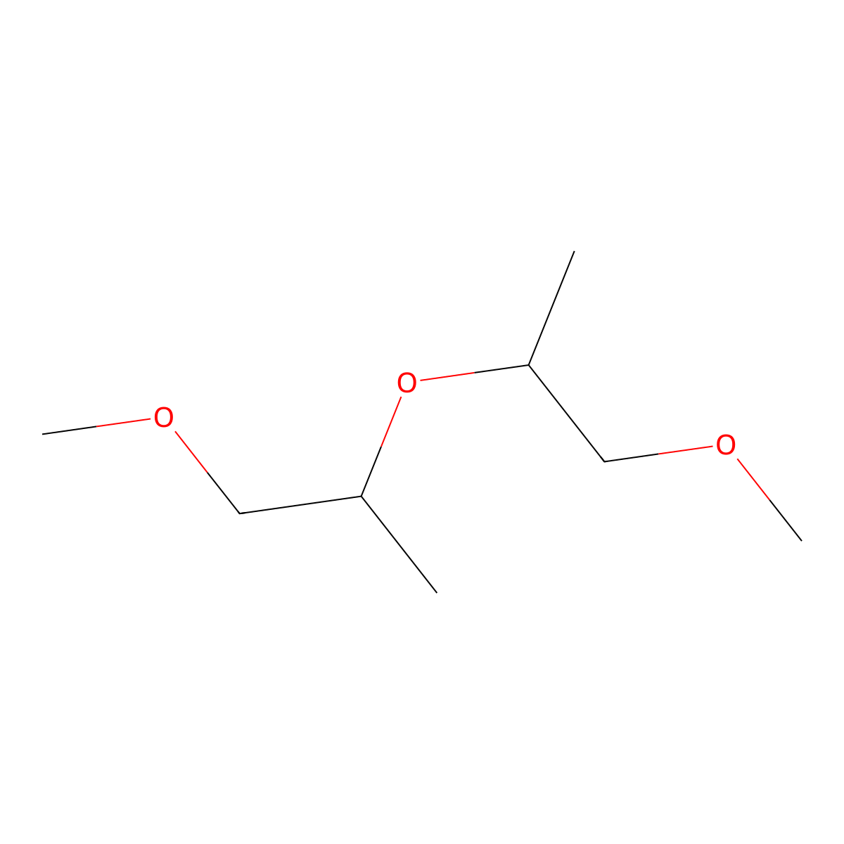 Propane, 2,2'-oxybis(1-methoxy- molecular structure, CAS 189354-80-1