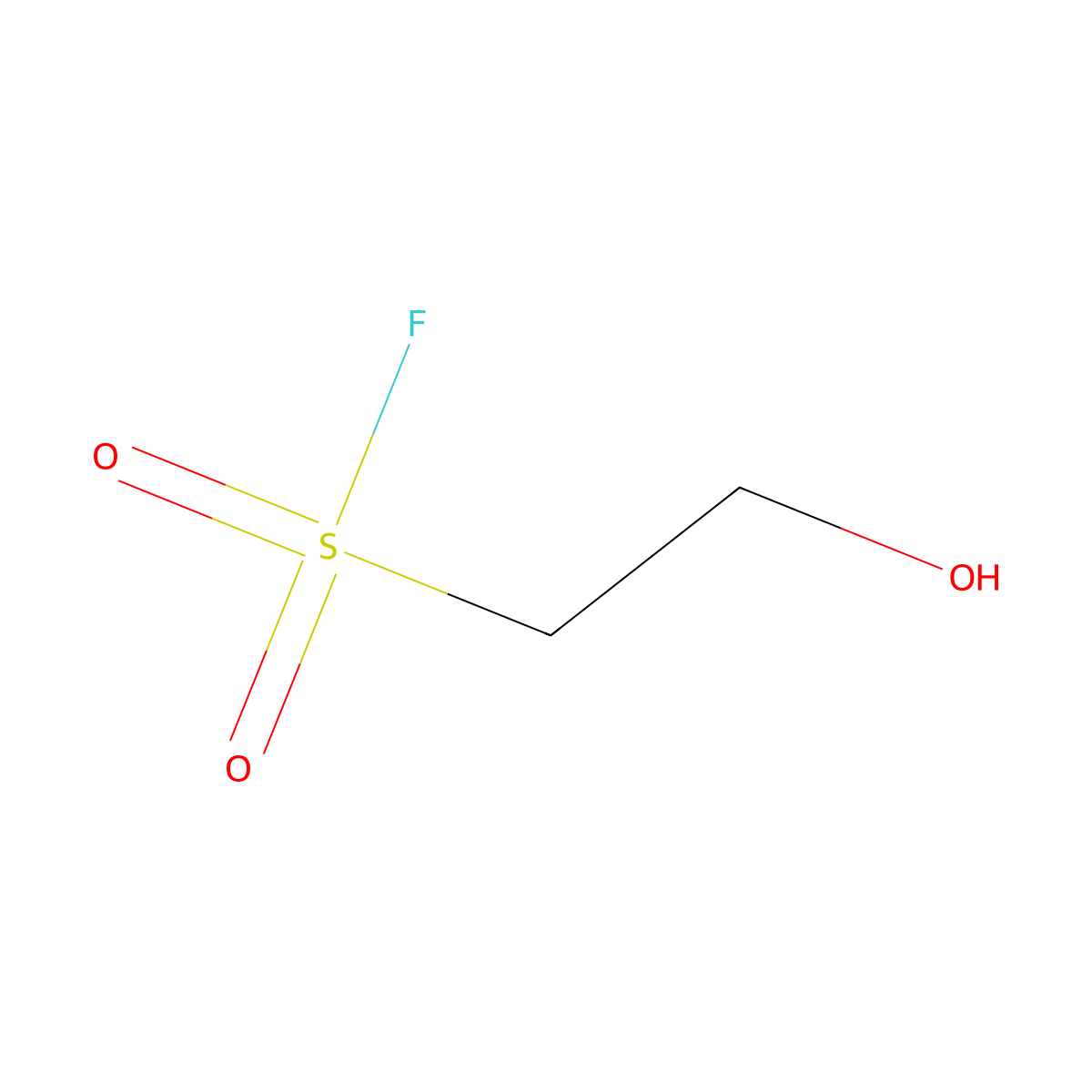 2-Hydroxyethane-1-sulfonyl fluoride molecular structure, CAS 1893924-11-2