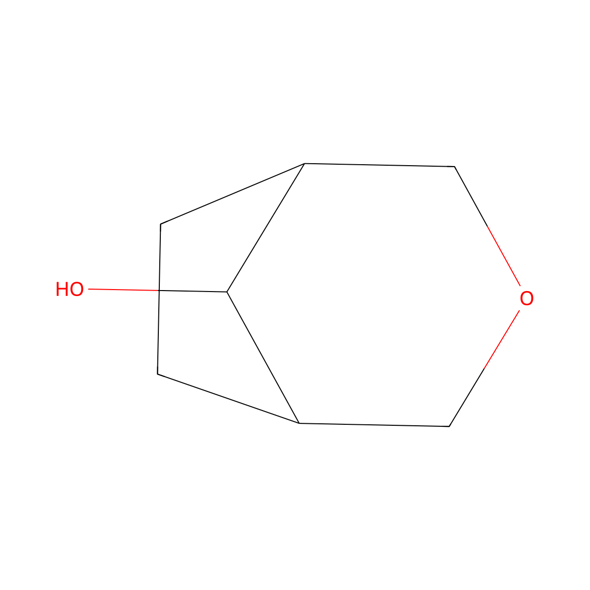 3-Oxa-bicyclo[3.2.1]octan-8-ol molecular structure, CAS 1893924-13-4