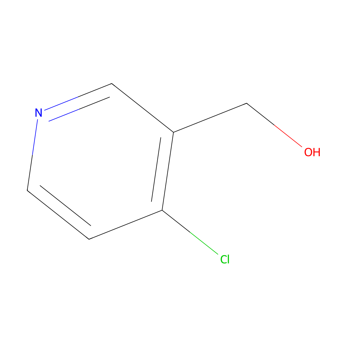 (4-Chloropyridin-3-yl)methanol molecular structure, CAS 189449-41-0