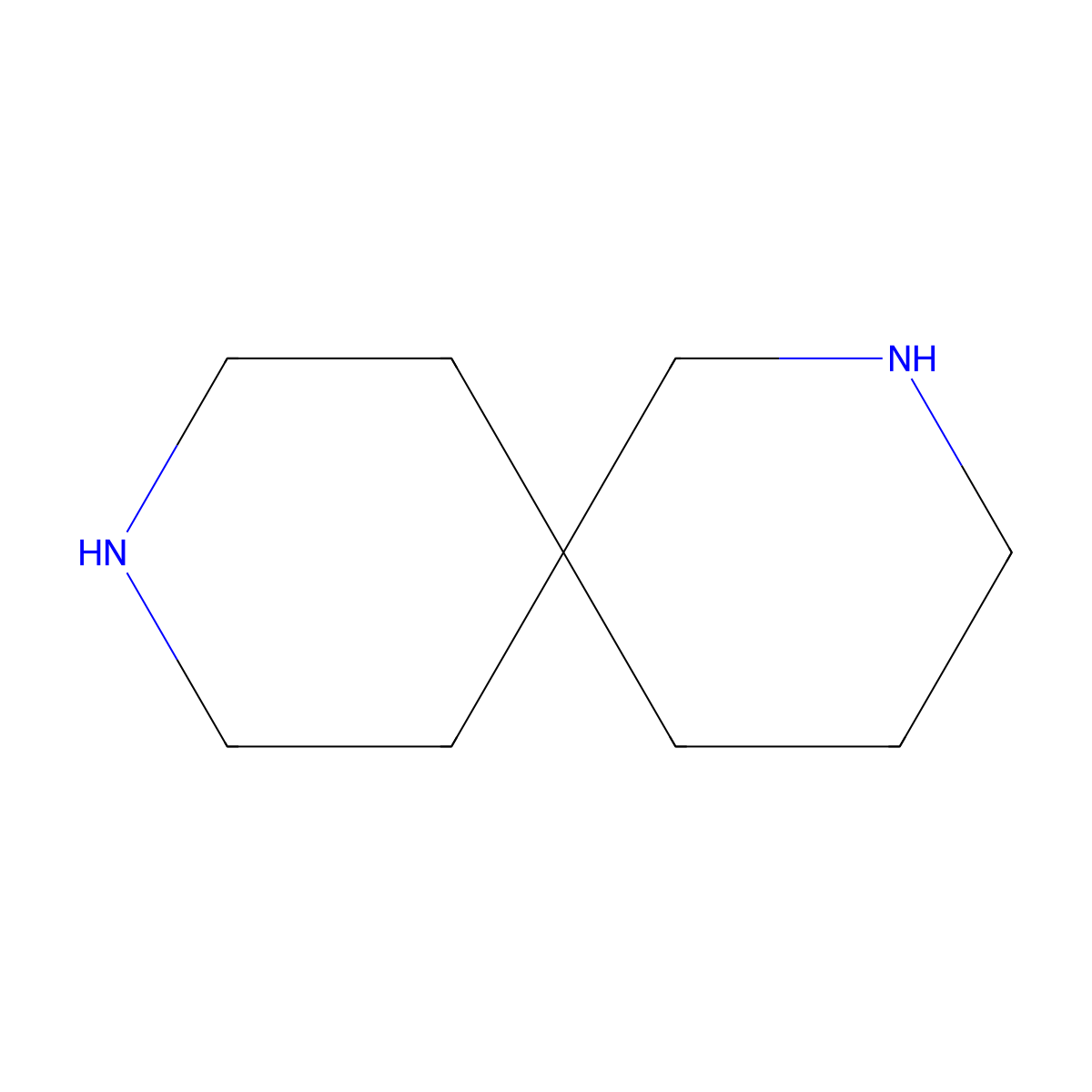 2,9-Diazaspiro[5.5]undecane molecular structure, CAS 189510-53-0