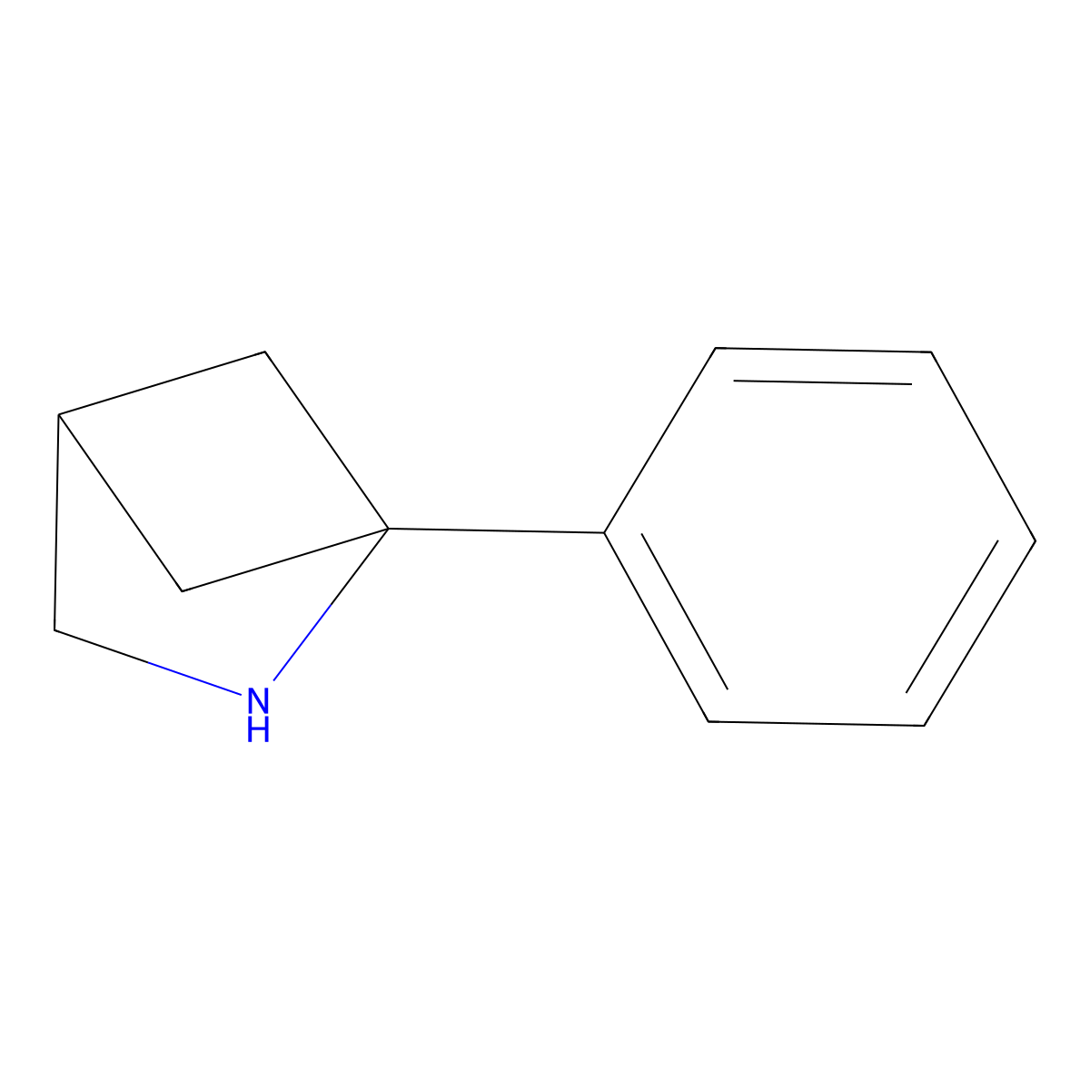 1-Phenyl-2-azabicyclo[2.1.1]hexane molecular structure, CAS 1895192-29-6
