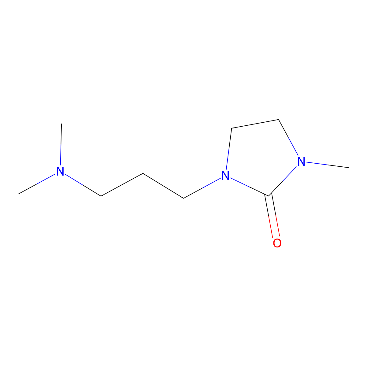 1-[3-(Dimethylamino)propyl]-3-methylimidazolidin-2-one molecular structure, CAS 1895295-42-7