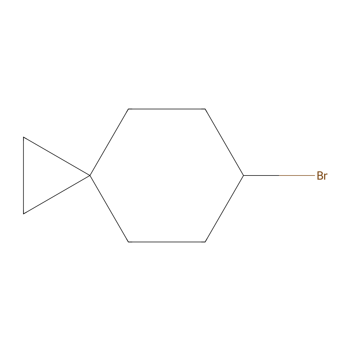6-Bromospiro[2.5]octane molecular structure, CAS 1895301-10-6