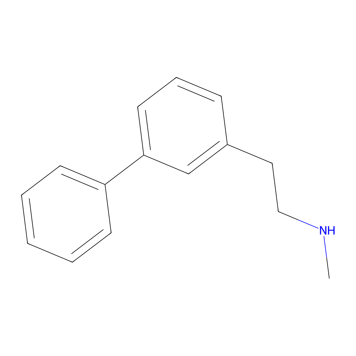 N-Methyl-[1,1'-biphenyl]-3-ethanamine molecular structure, CAS 1895653-59-4