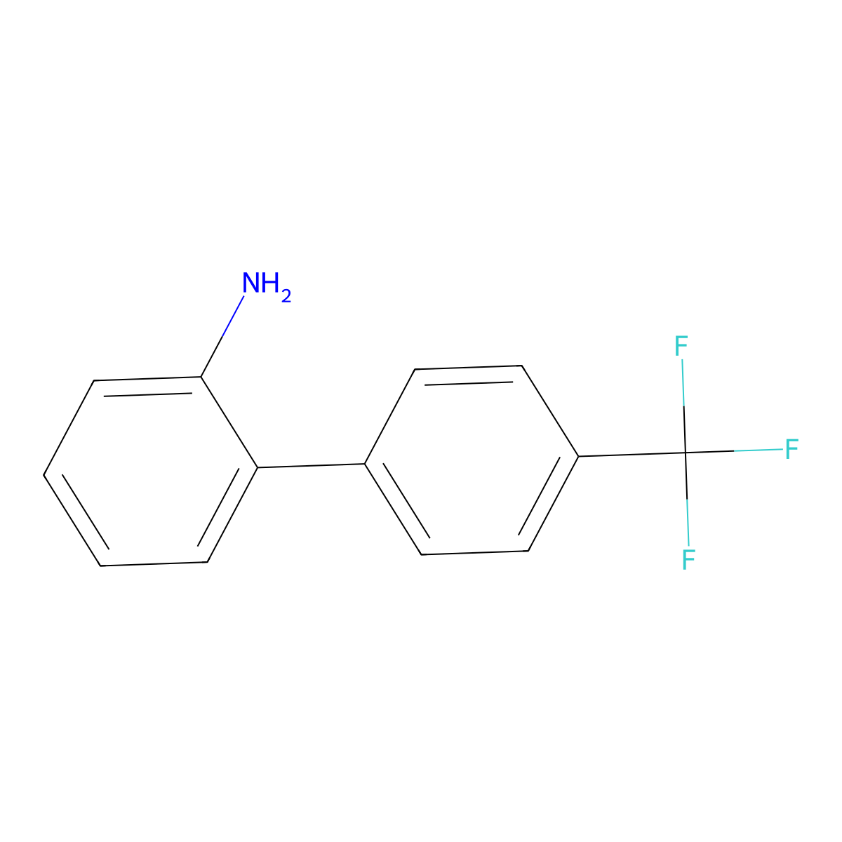 4'-(Trifluoromethyl)-[1,1'-biphenyl]-2-amine molecular structure, CAS 189575-70-0