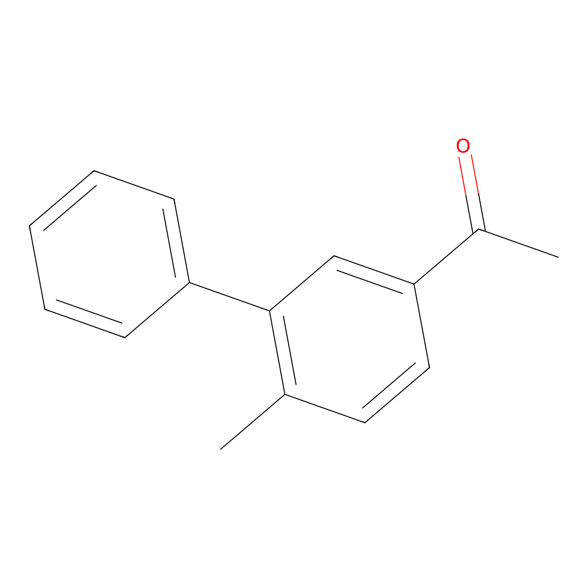 1-(6-Methyl[1,1'-biphenyl]-3-yl)ethanone molecular structure, CAS 1896339-36-8