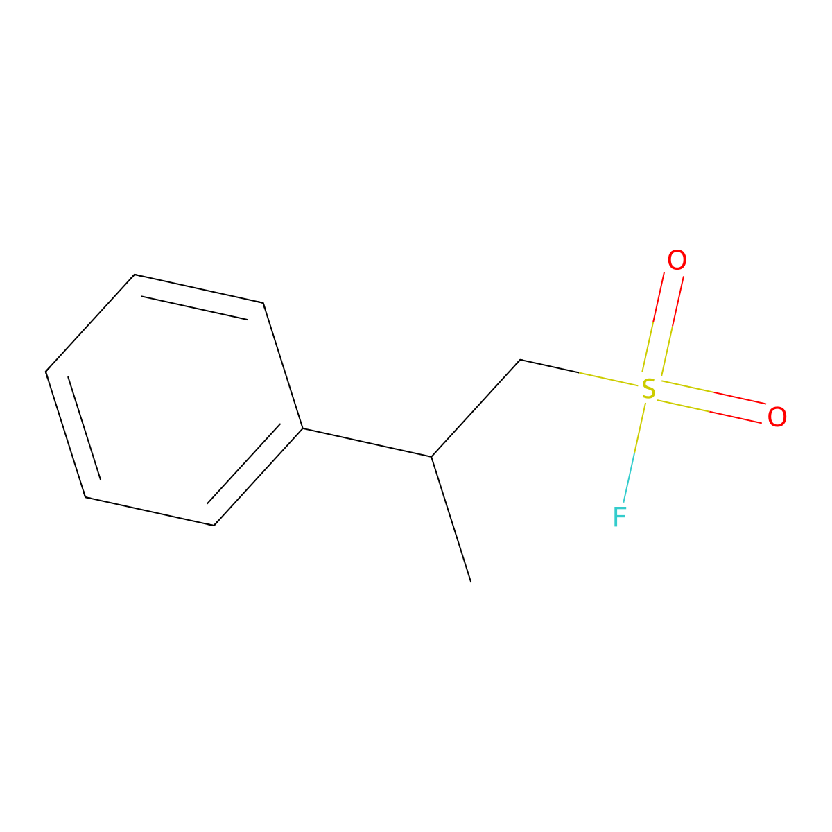2-Phenylpropane-1-sulfonyl fluoride molecular structure, CAS 1896686-52-4