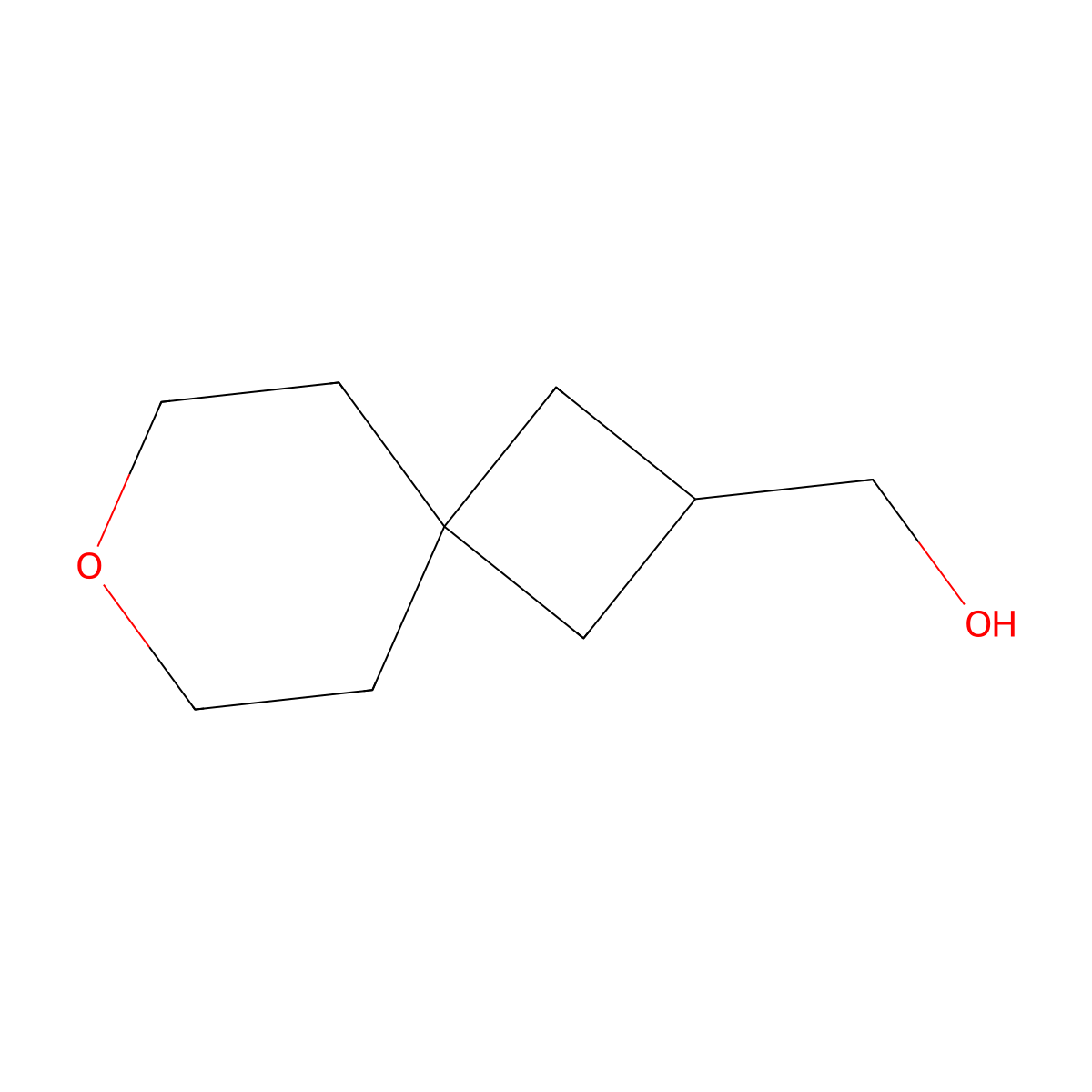 {7-Oxaspiro[3.5]nonan-2-yl}methanol molecular structure, CAS 1896810-74-4