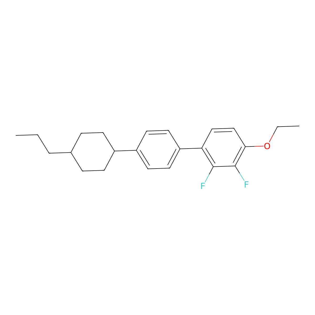3~4~-Ethoxy-3~2~,3~3~-difluoro-1~4~-propyl-1~1~,1~2~,1~3~,1~4~,1~5~,1~6~-hexahydro-1~1~,2~1~:2~4~,3~1~-terphenyl molecular structure, CAS 189750-98-9