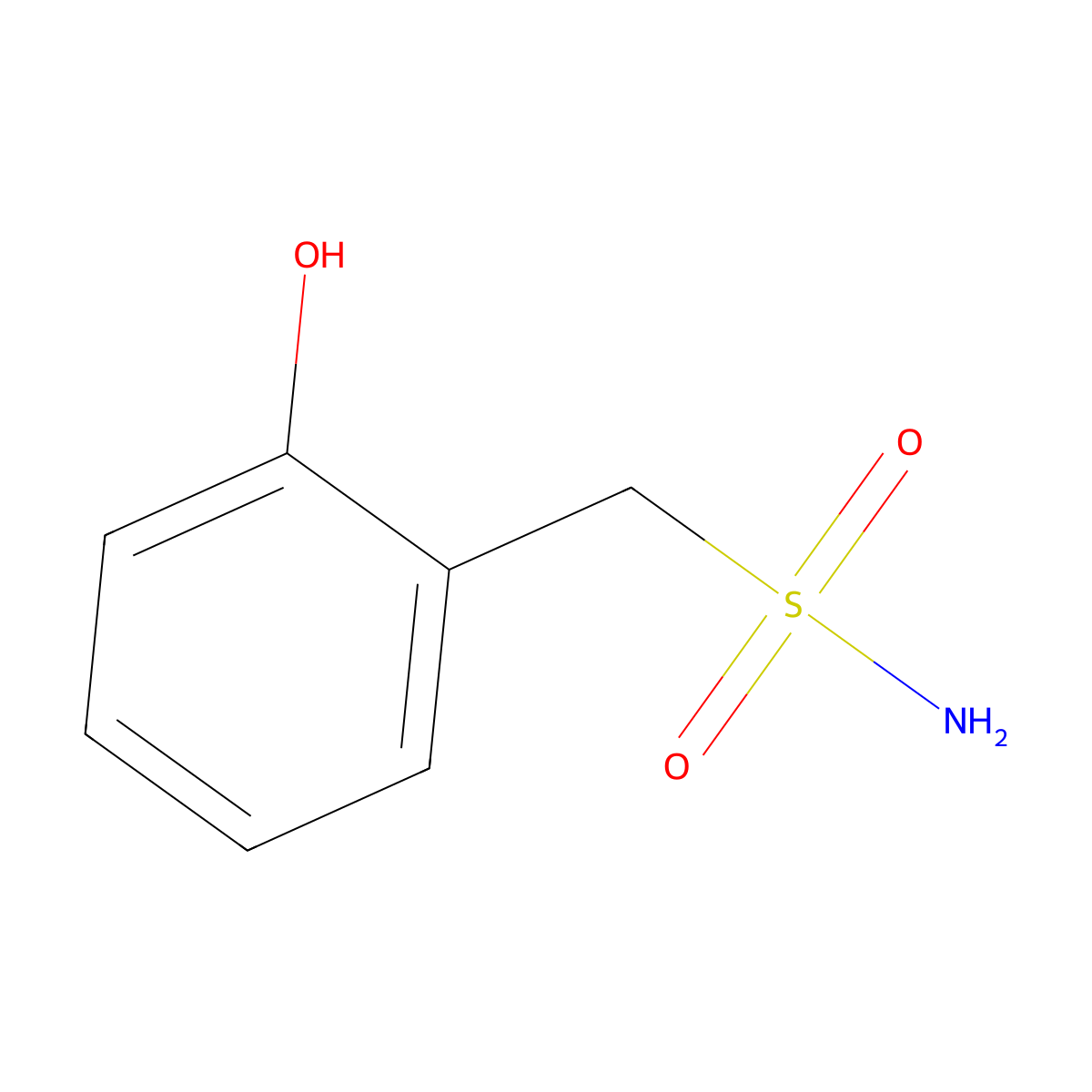 (2-Hydroxyphenyl)methanesulfonamide molecular structure, CAS 1897638-23-1