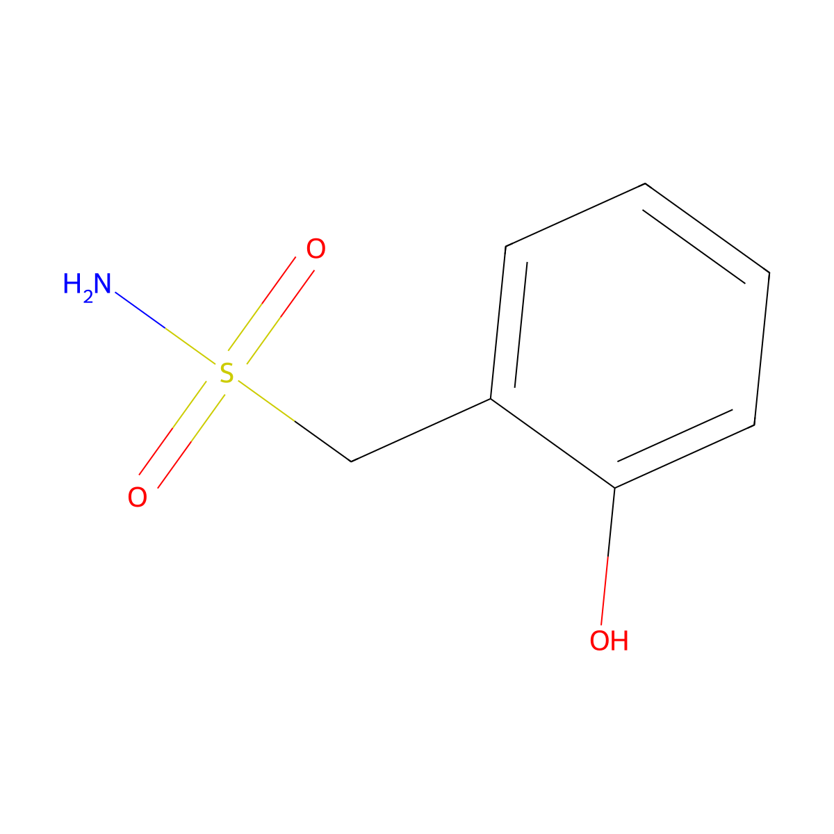 (2-Hydroxyphenyl)methanesulfonamide molecular structure, CAS 1897638-23-1
