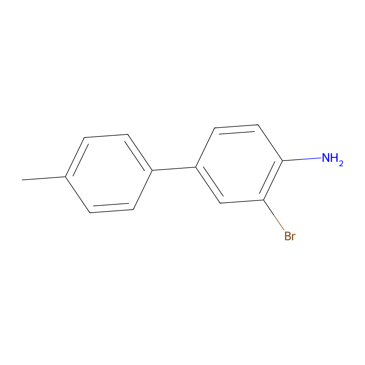 3-Bromo-4'-methyl-[1,1'-biphenyl]-4-amine molecular structure, CAS 1897791-22-8