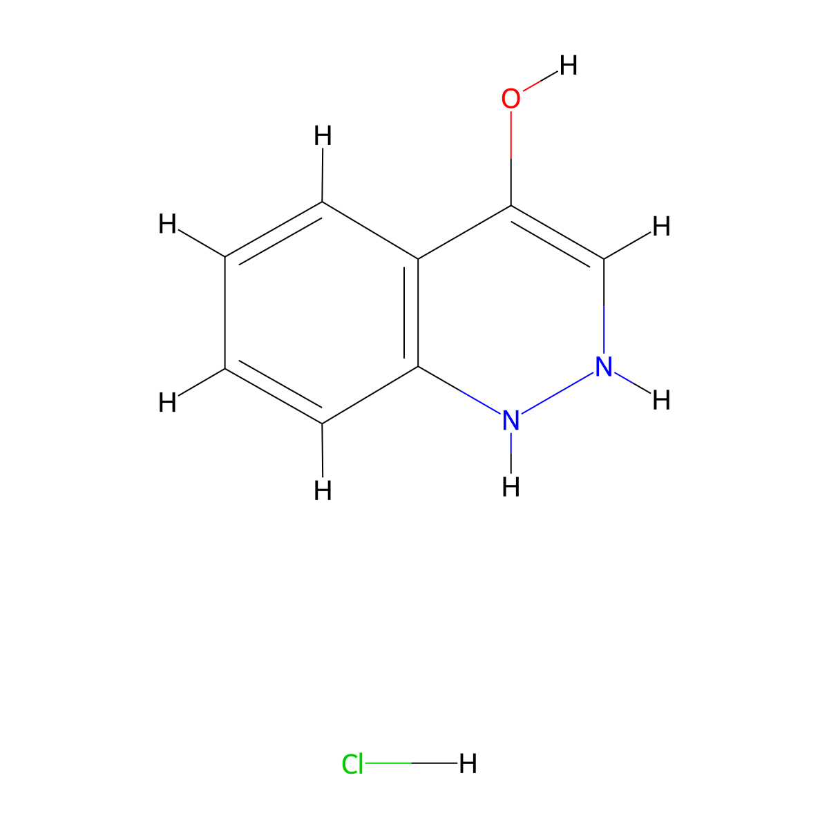1,2-Dihydrocinnolin-4-OL hydrochloride molecular structure, CAS 1897866-95-3