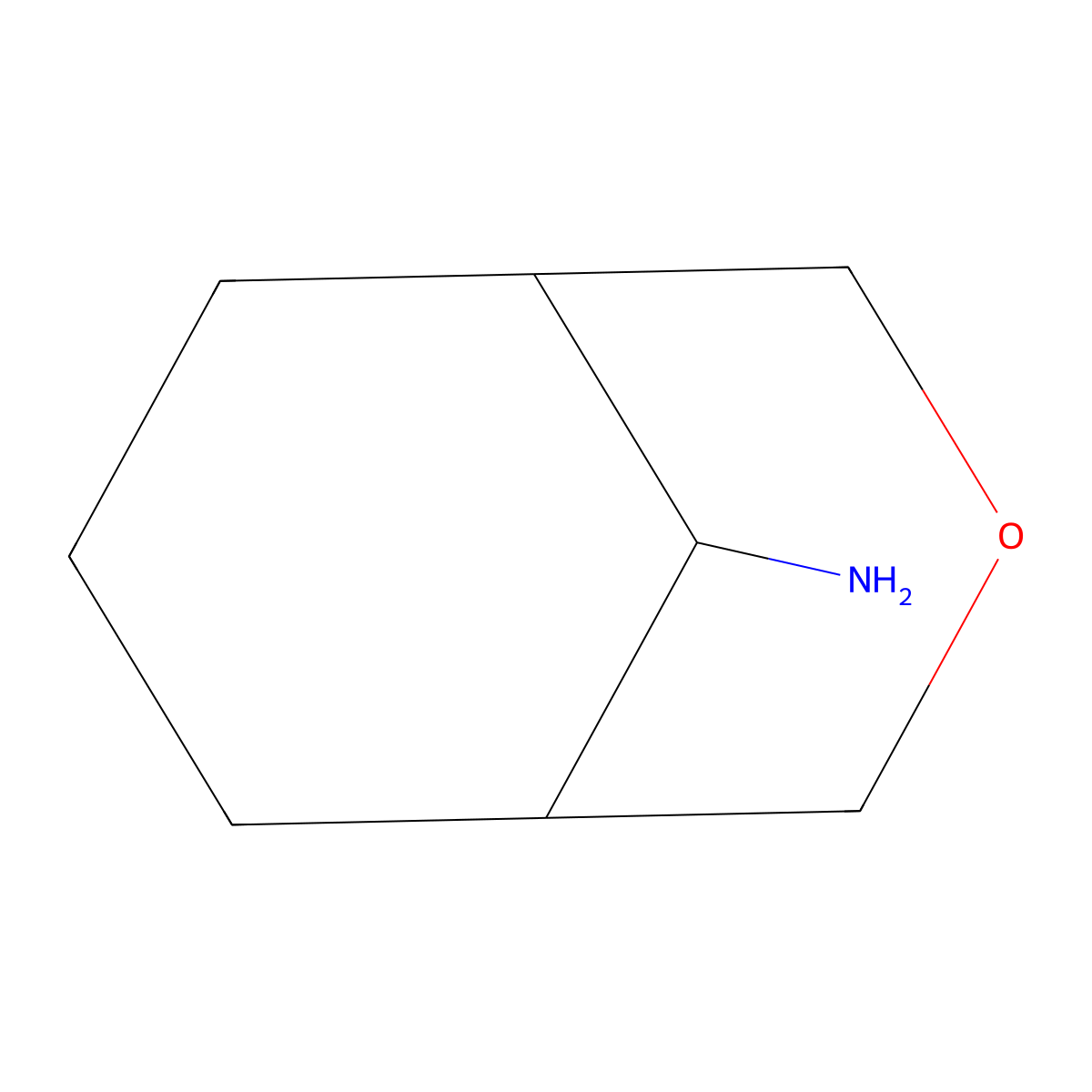3-Oxabicyclo[3.3.1]nonan-9-amine molecular structure, CAS 1897868-98-2