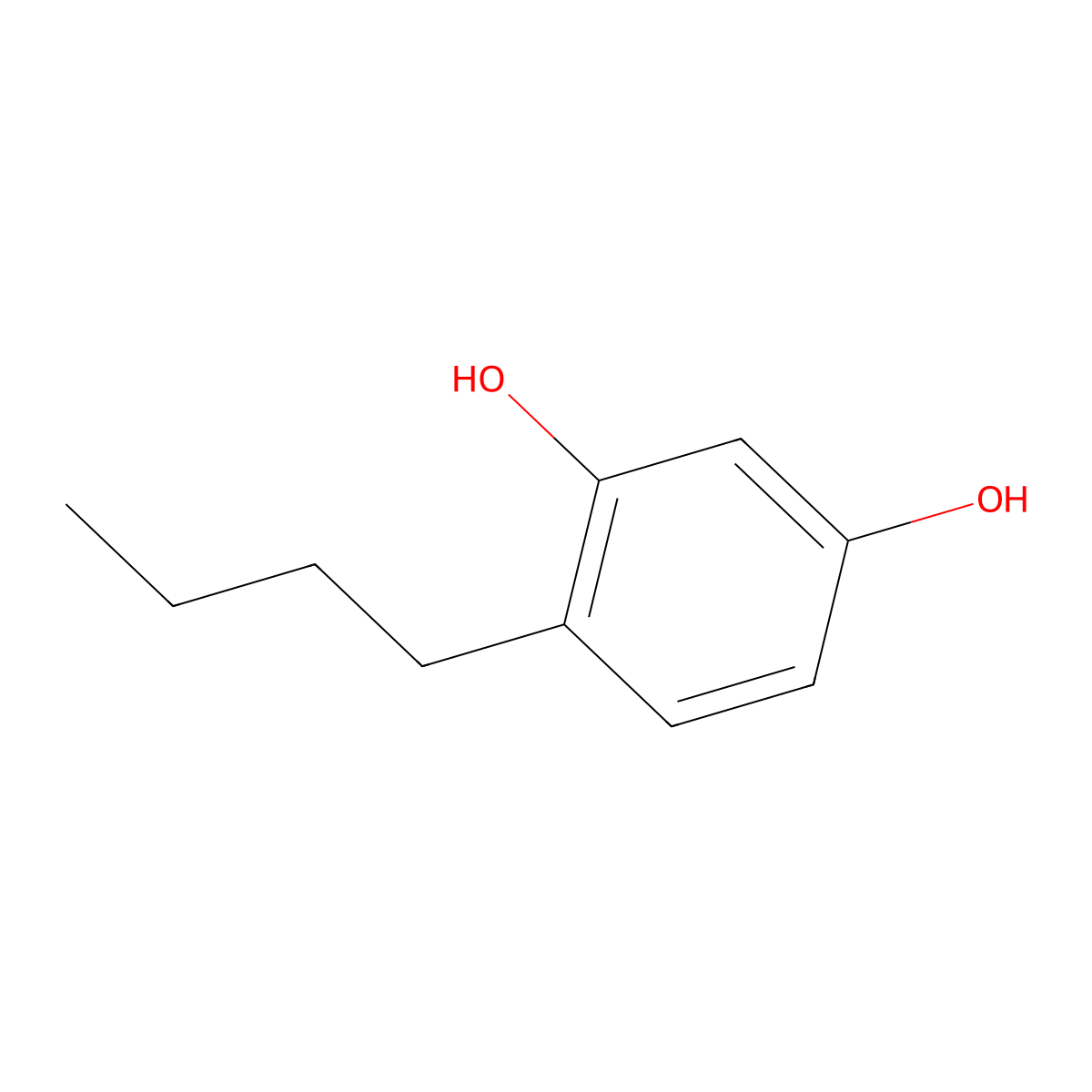 4-Butylresorcinol molecular structure, CAS 18979-61-8
