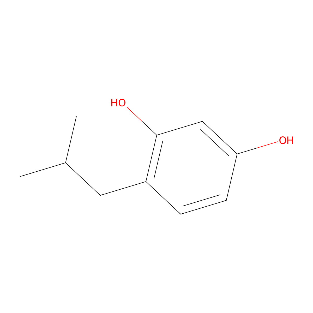 4-Isobutylresorcinol molecular structure, CAS 18979-62-9