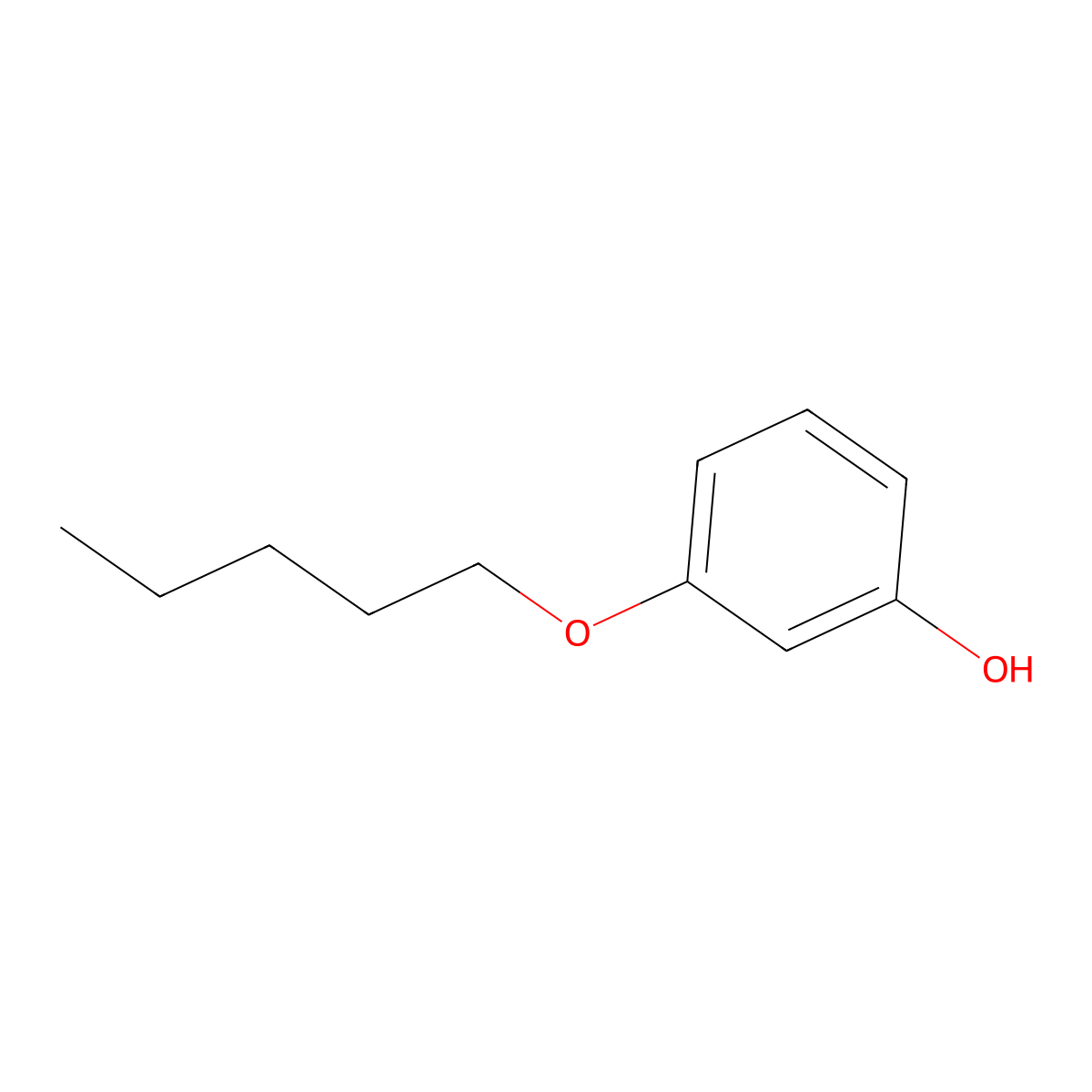 3-(Pentyloxy)phenol molecular structure, CAS 18979-73-2