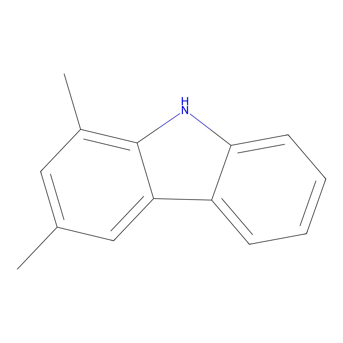 1,3-Dimethyl-9H-carbazole molecular structure, CAS 18992-68-2