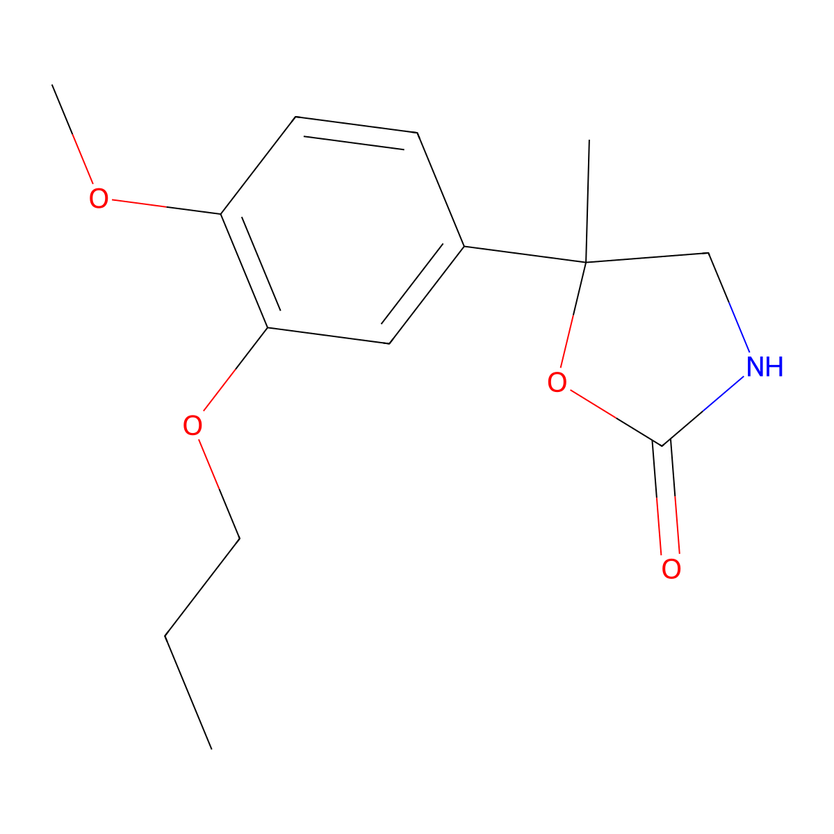 Mesopram molecular structure, CAS 189940-24-7