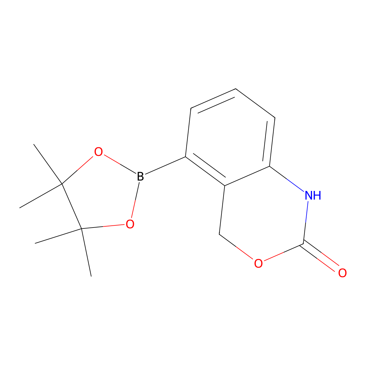 2-Oxo-2,4-dihydro-1H-benzo[d][1,3]oxazine-5-boronic Acid Pinacol Ester molecular structure, CAS 1899832-38-2